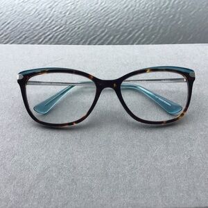 Wittnauer Felicity Eyeglasses Tortoise and Seablue Translucent Frame